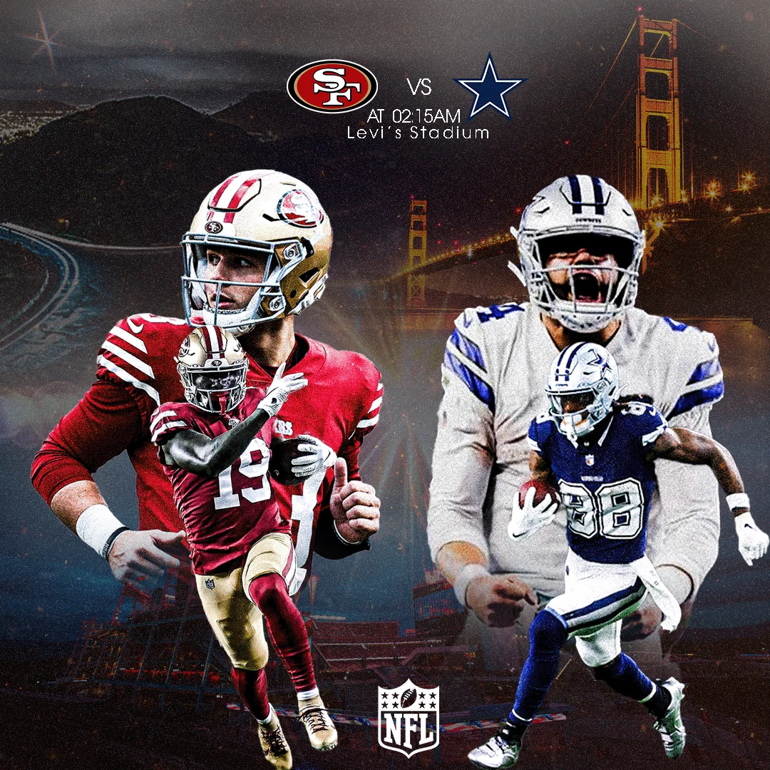 Affiche Cowboys – 49ers